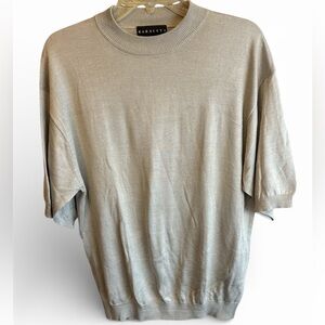 Baracuta Men's Classic Gray Crewneck Sweater